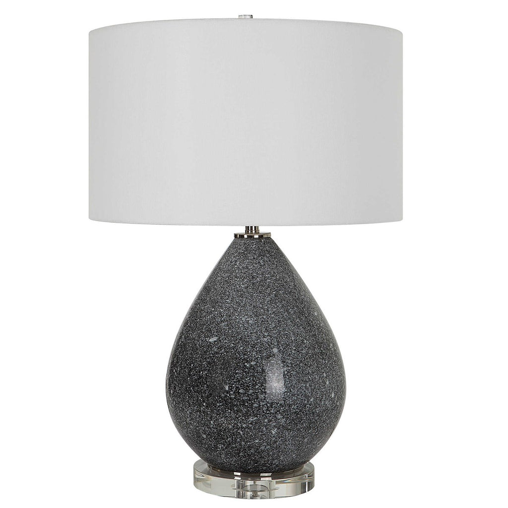 Nebula Speckled Glaze Table Lamp - Bombay Mercantile