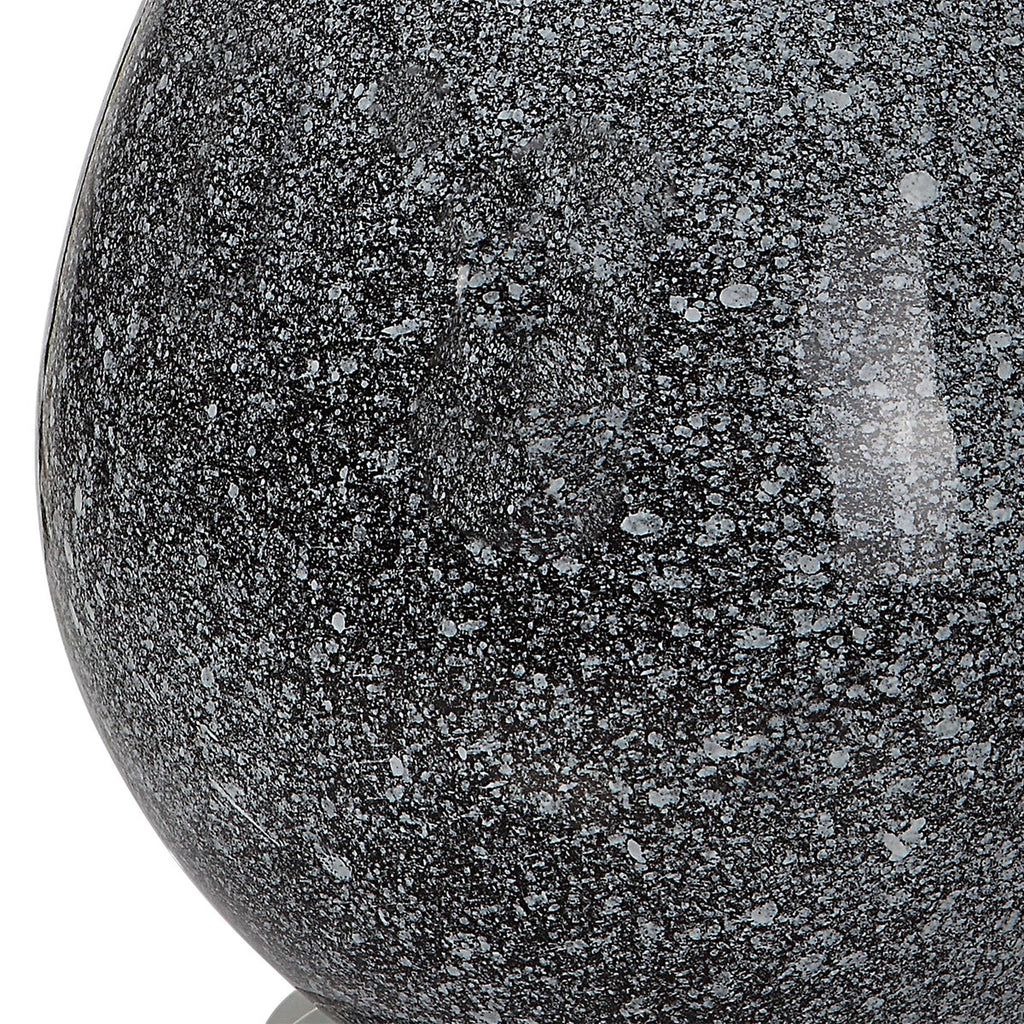 Nebula Speckled Glaze Table Lamp - Bombay Mercantile