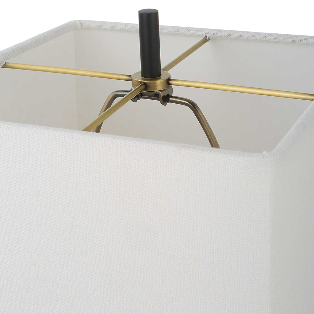 Escort Black Buffet Lamp - Bombay Mercantile