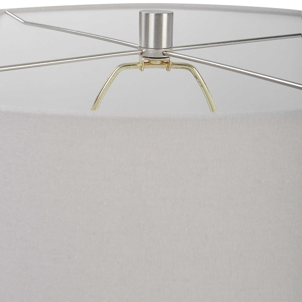 Artifact Aged Stone Table Lamp - Bombay Mercantile