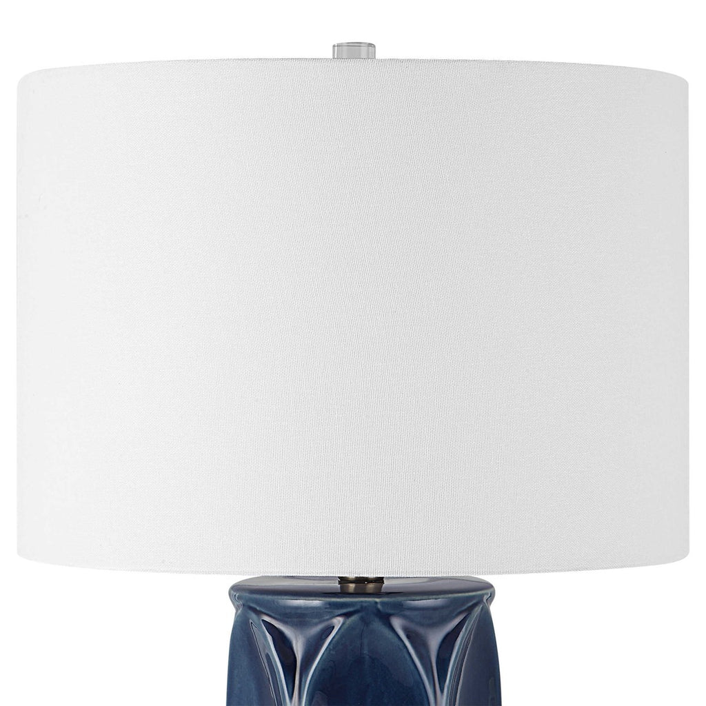 Sinclair Blue Table Lamp - Bombay Mercantile