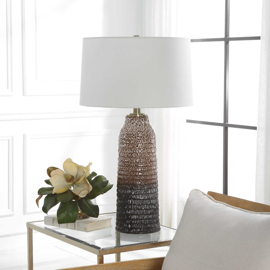 Padma Mottled Table Lamp - Bombay Mercantile