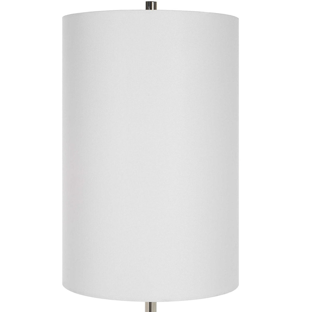 Stratus Gray Glass Buffet Lamp - Bombay Mercantile