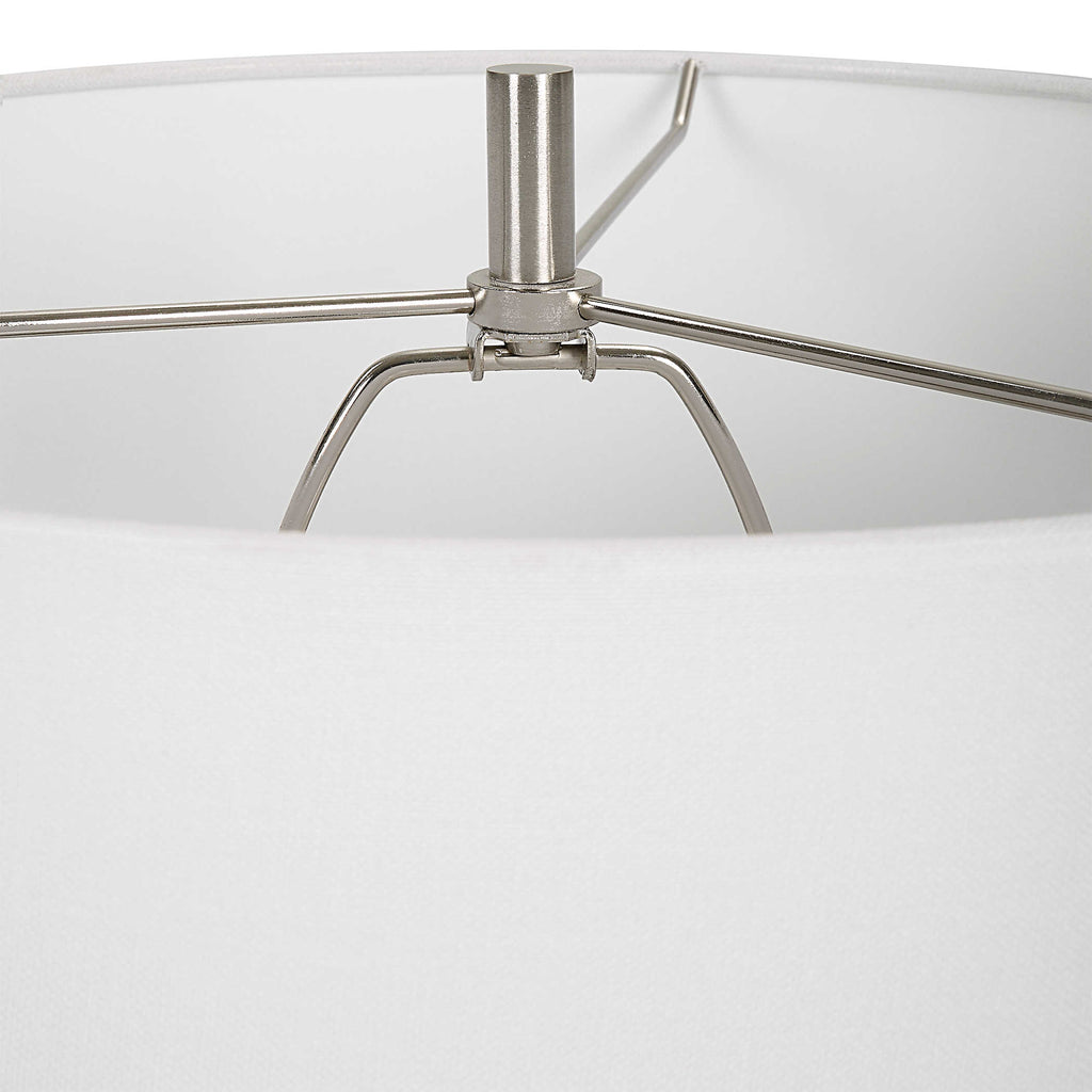 Band Together Crystal & Wood Table Lamp - Bombay Mercantile