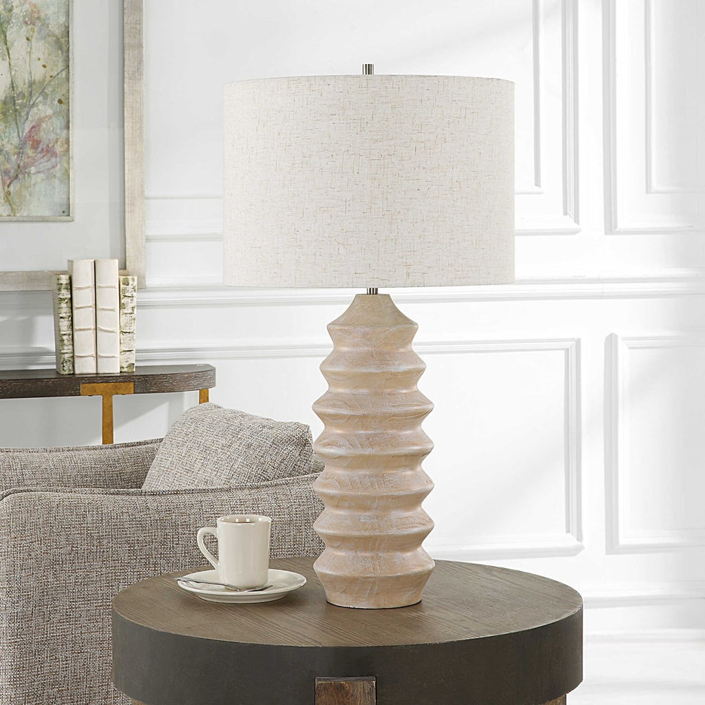 Uplift Geometric Table Lamp - Bombay Mercantile