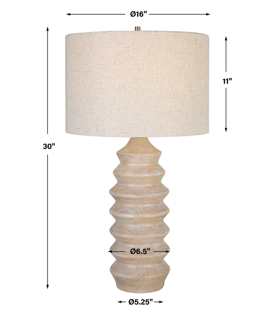 Uplift Geometric Table Lamp - Bombay Mercantile