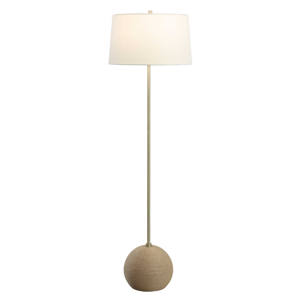 Captiva Brass Floor Lamp - Bombay Mercantile