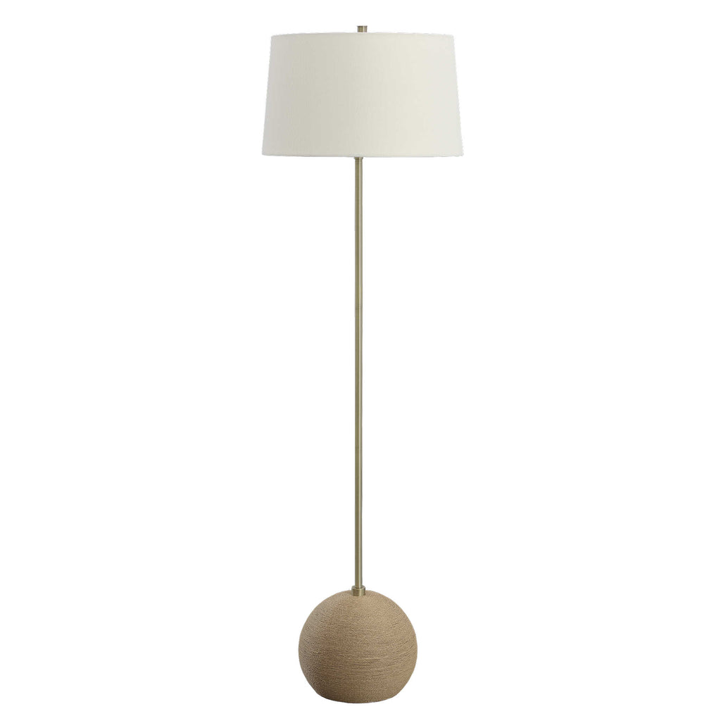 Captiva Brass Floor Lamp - Bombay Mercantile