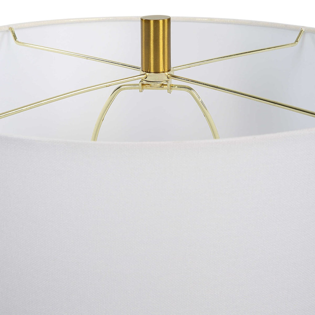 Gourd Green Table Lamp - Bombay Mercantile
