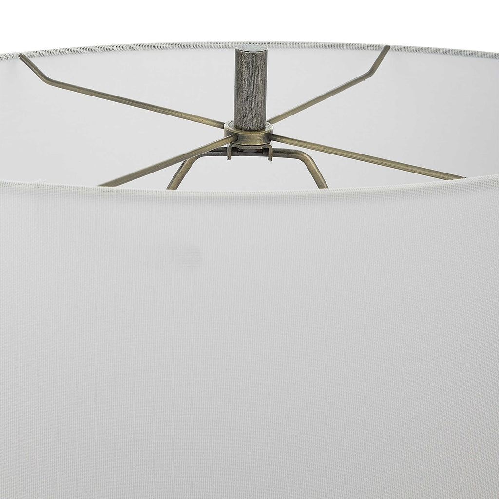 V-Groove Modern Table Lamp - Bombay Mercantile
