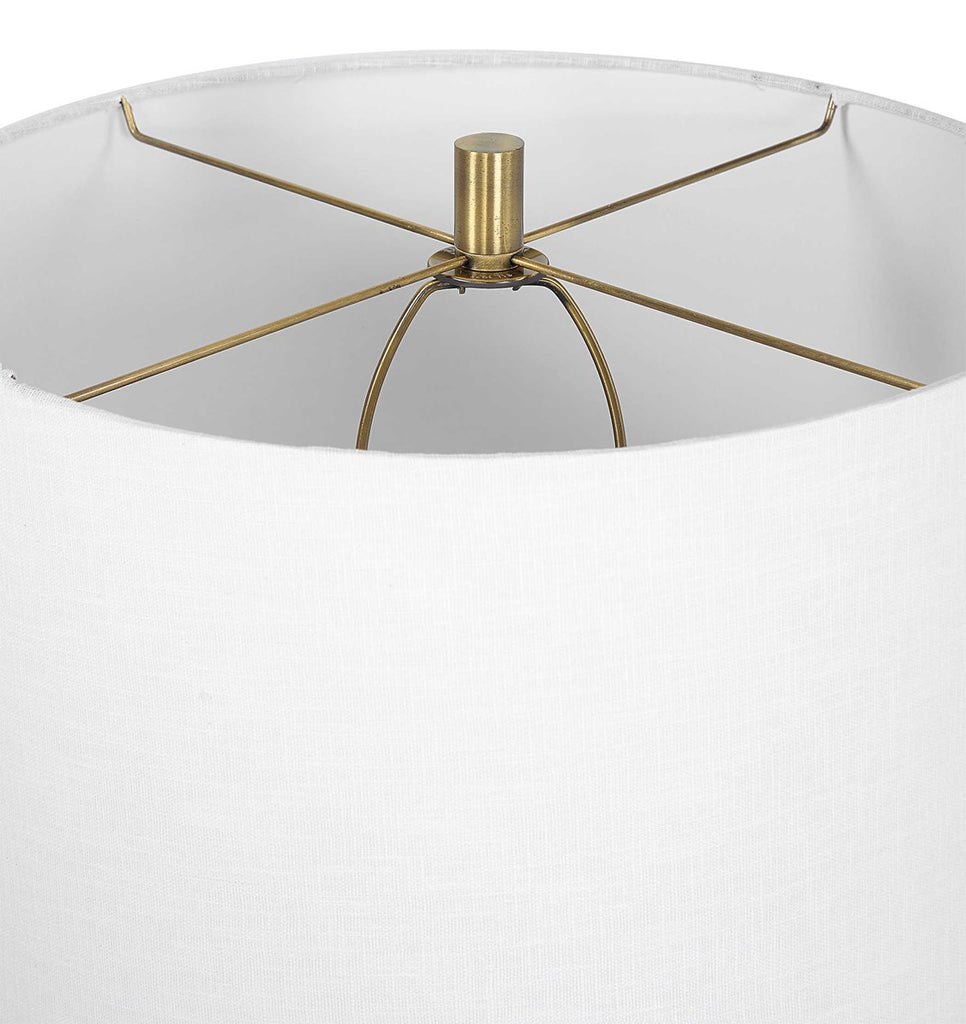 Zade Blue Table Lamp - Bombay Mercantile