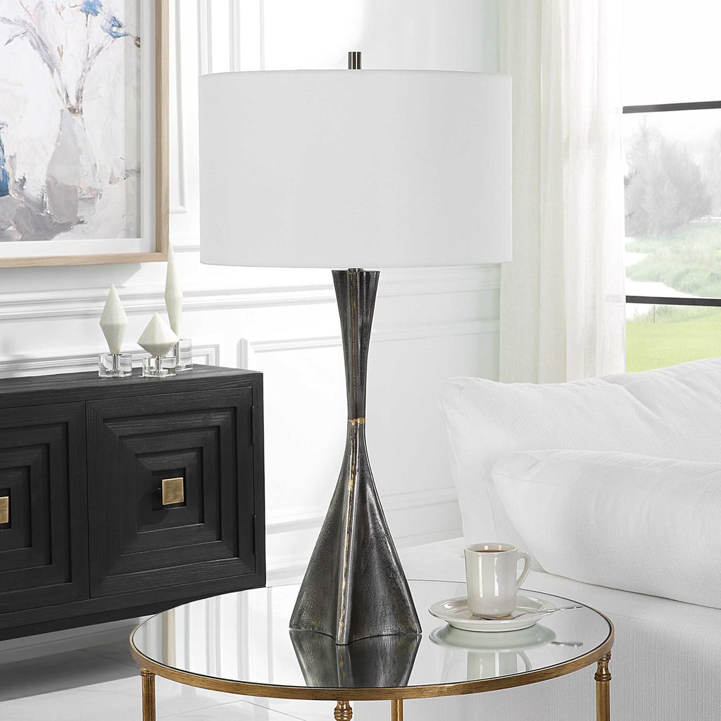Keiron Industrial Table Lamp - Bombay Mercantile