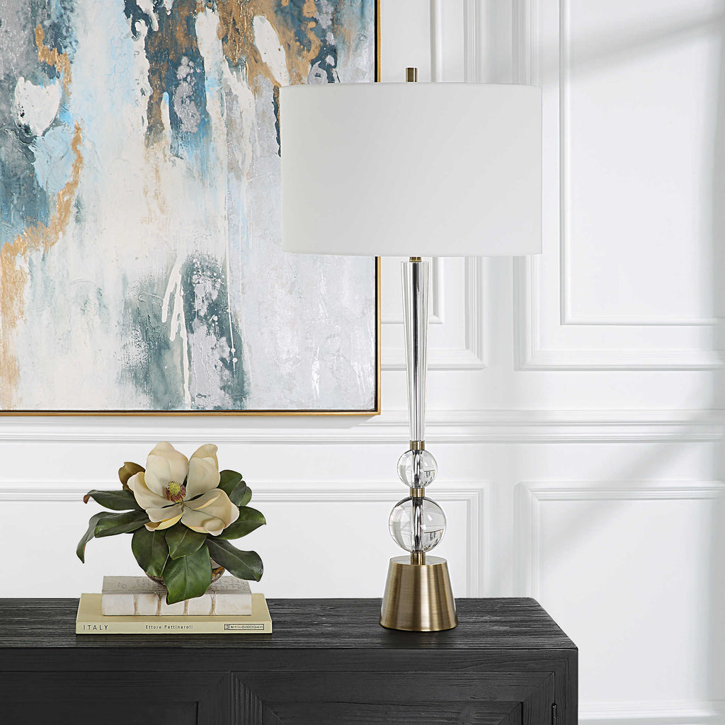 Annily Crystal Table Lamp - Bombay Mercantile
