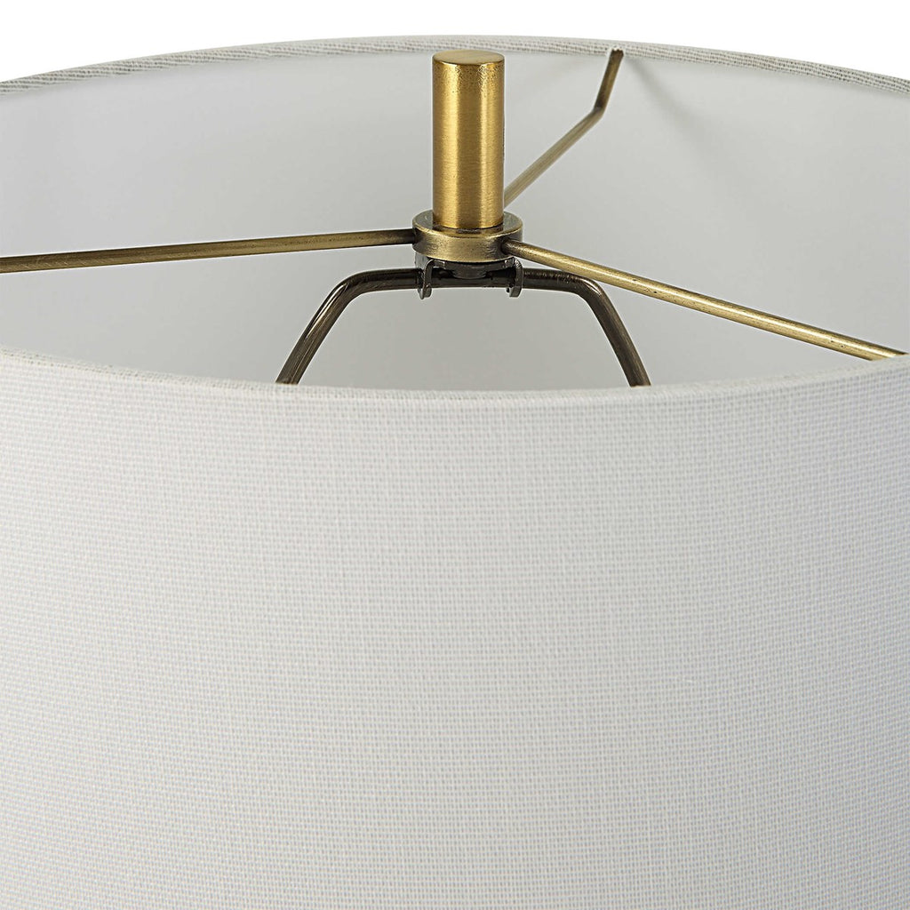 Kaimana Aged Blue Buffet Lamp - Bombay Mercantile