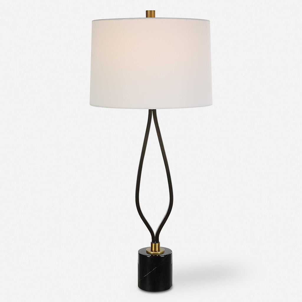 Separate Paths Iron Table Lamp - Bombay Mercantile