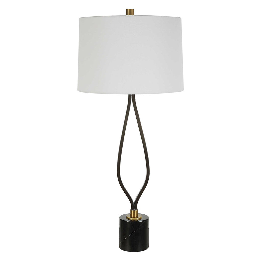 Separate Paths Iron Table Lamp - Bombay Mercantile