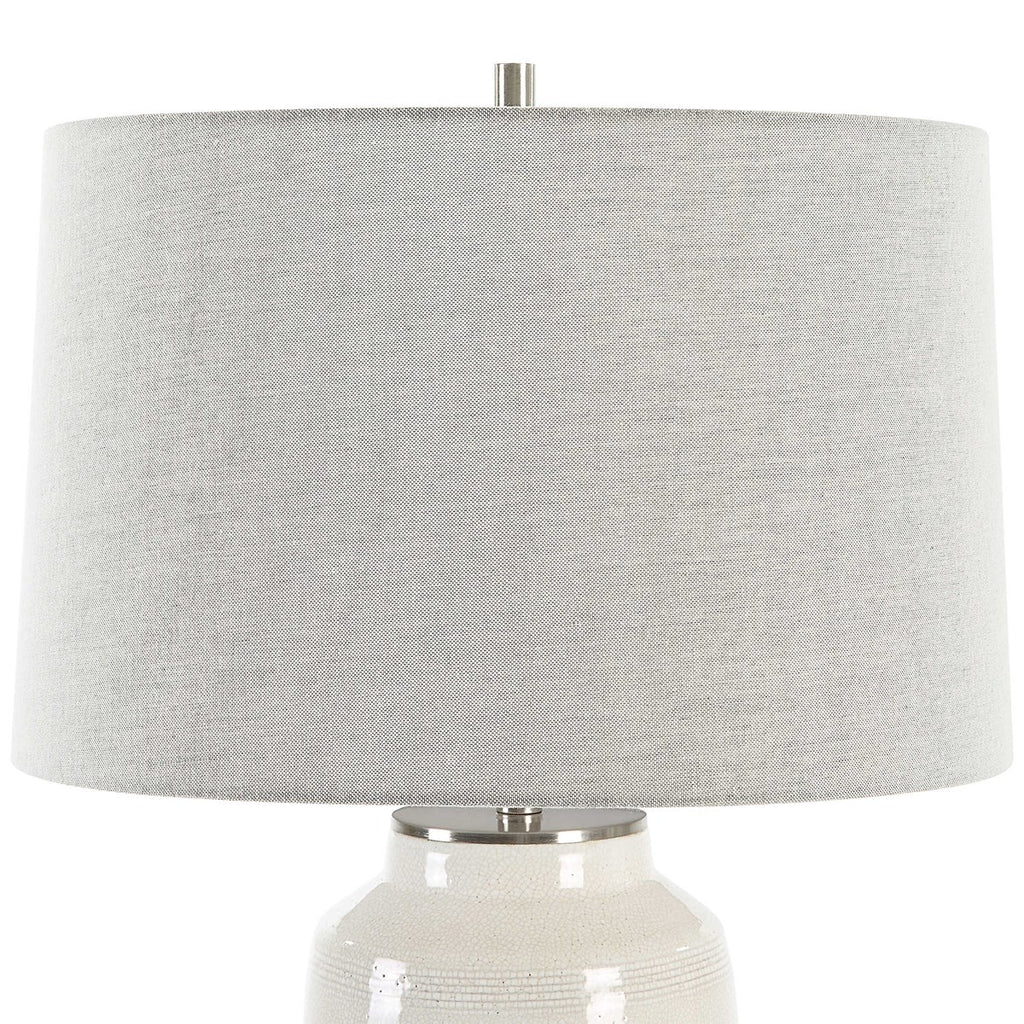 Odawa White Farmhouse Table Lamp - Bombay Mercantile