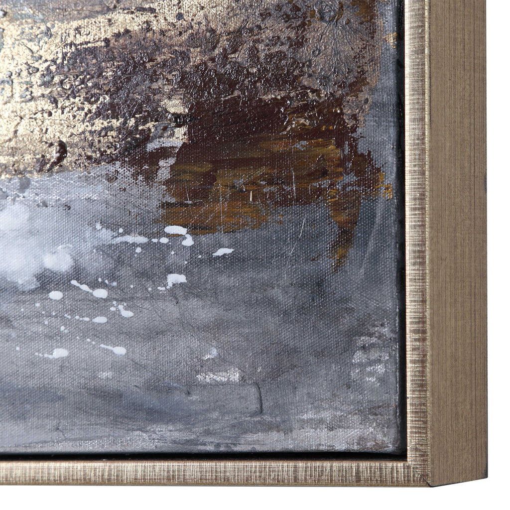 Dawn To Dusk Hand Painted Art - Bombay Mercantile