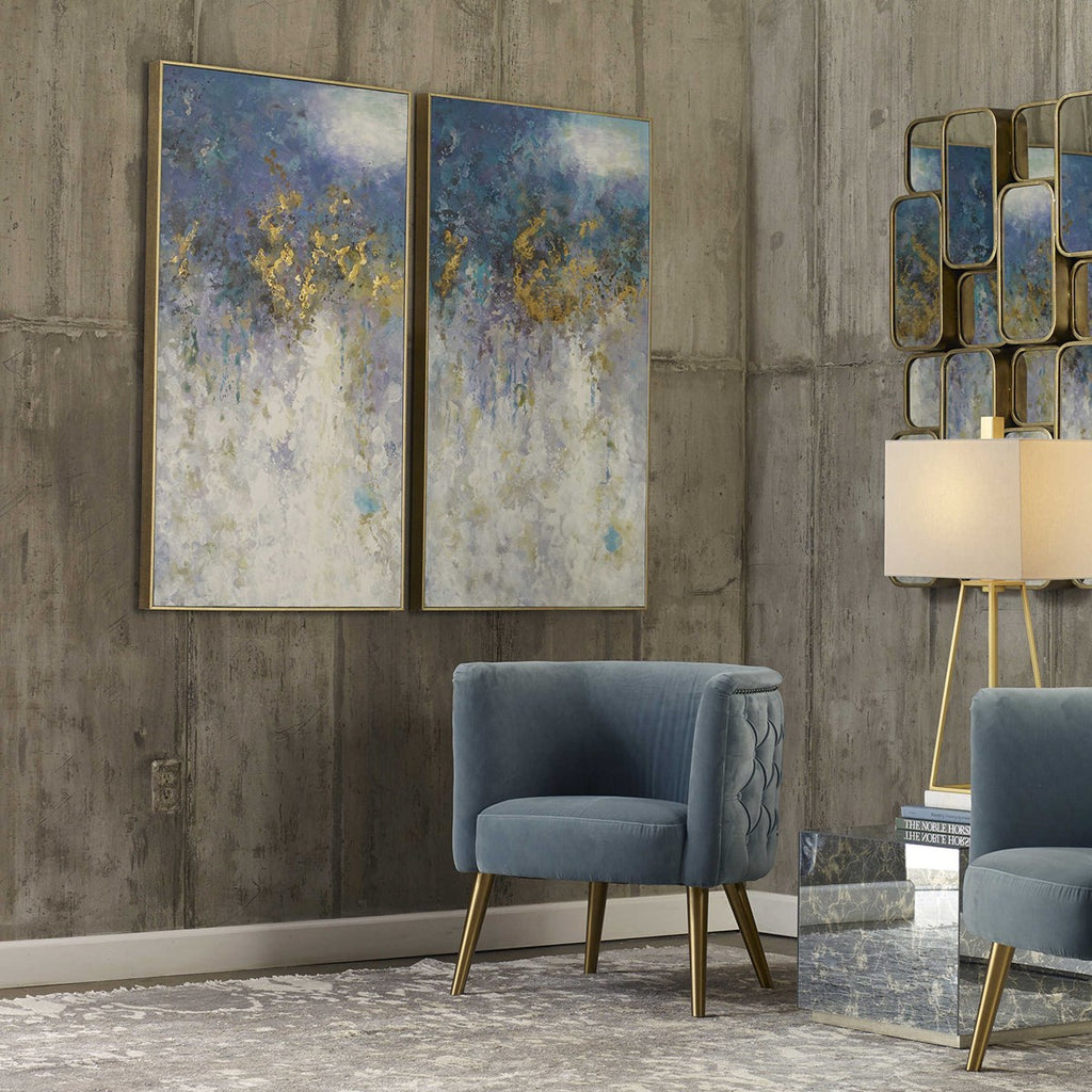 Floating Abstract Art - Bombay Mercantile
