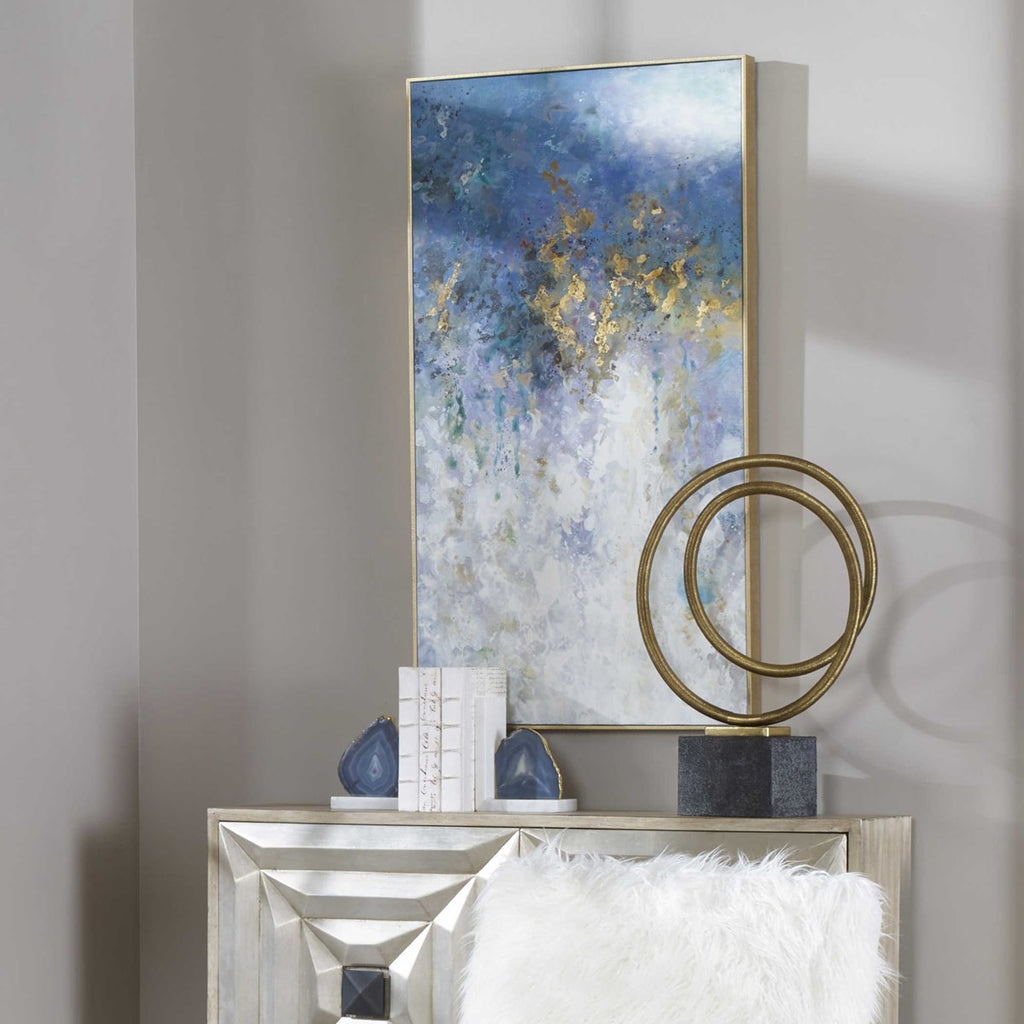 Floating Abstract Art - Bombay Mercantile