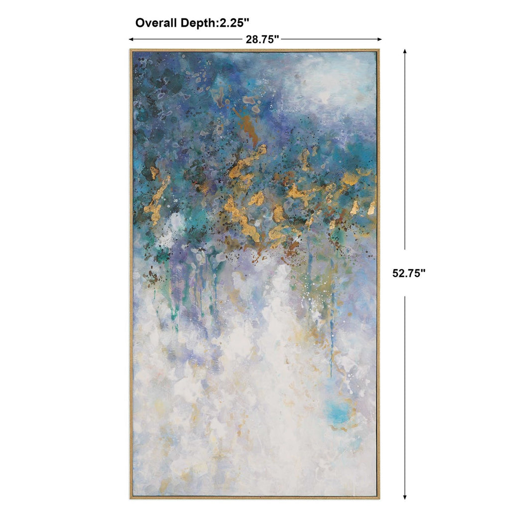 Floating Abstract Art - Bombay Mercantile