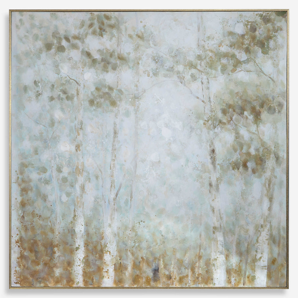 Cotton Woods Hand Painted Canvas - Bombay Mercantile