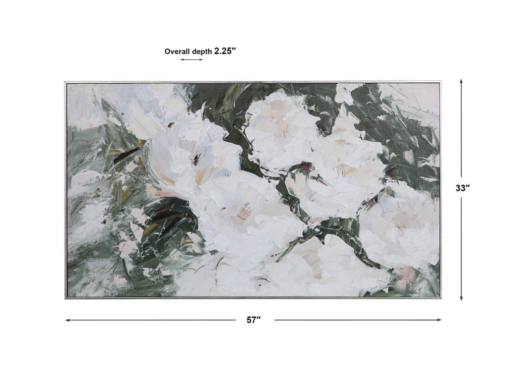 Sweetbay Magnolias Hand Painted Art - Bombay Mercantile