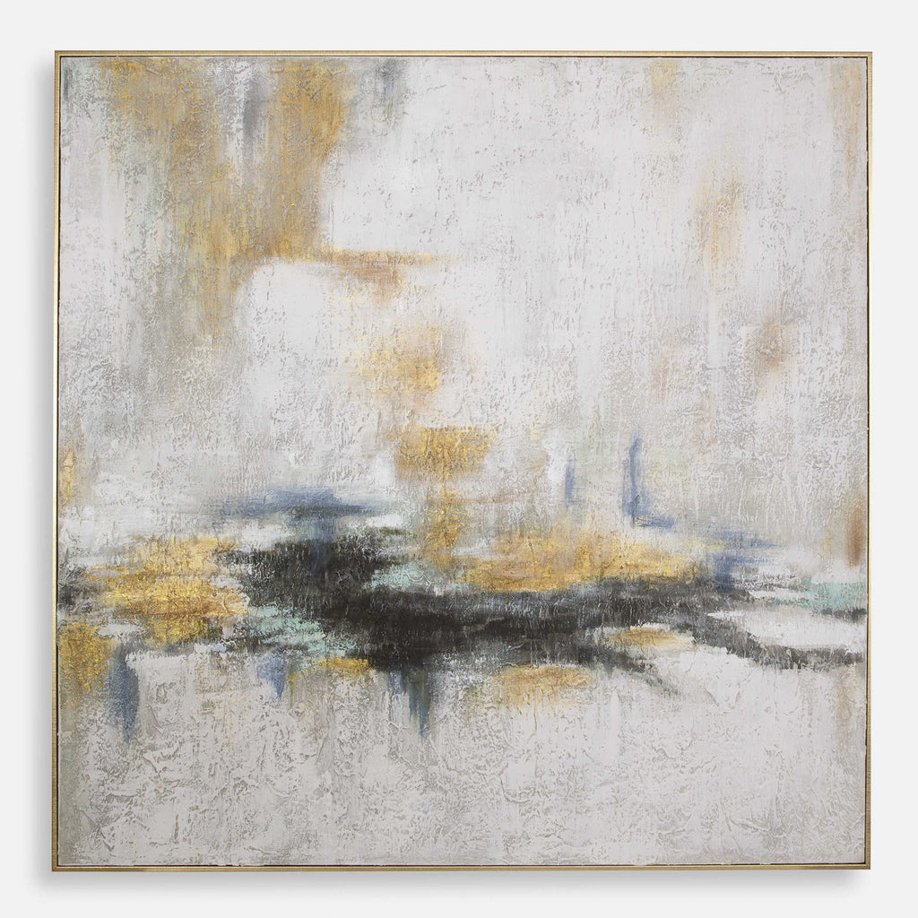 Eclipse Abstract Hand Painted Art - Bombay Mercantile