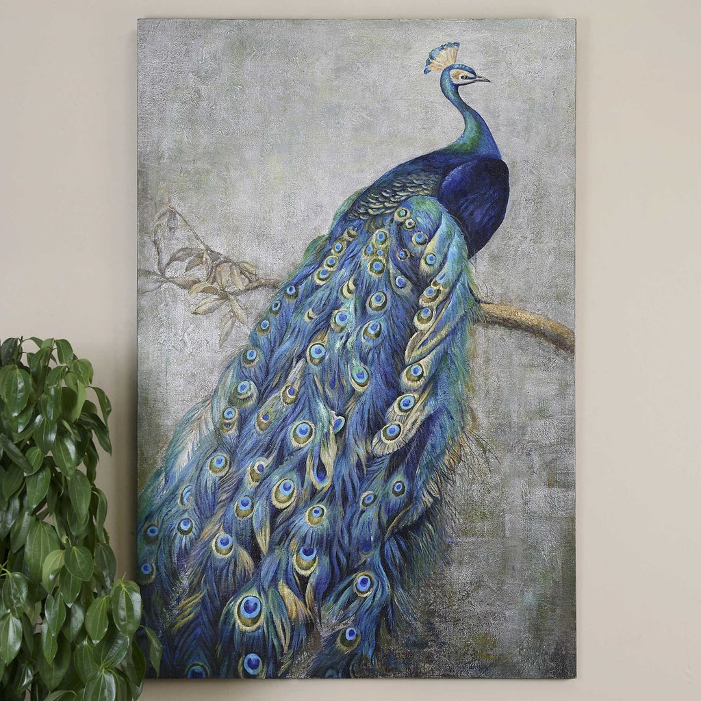 Proud Papa Hand Painted Art - Bombay Mercantile
