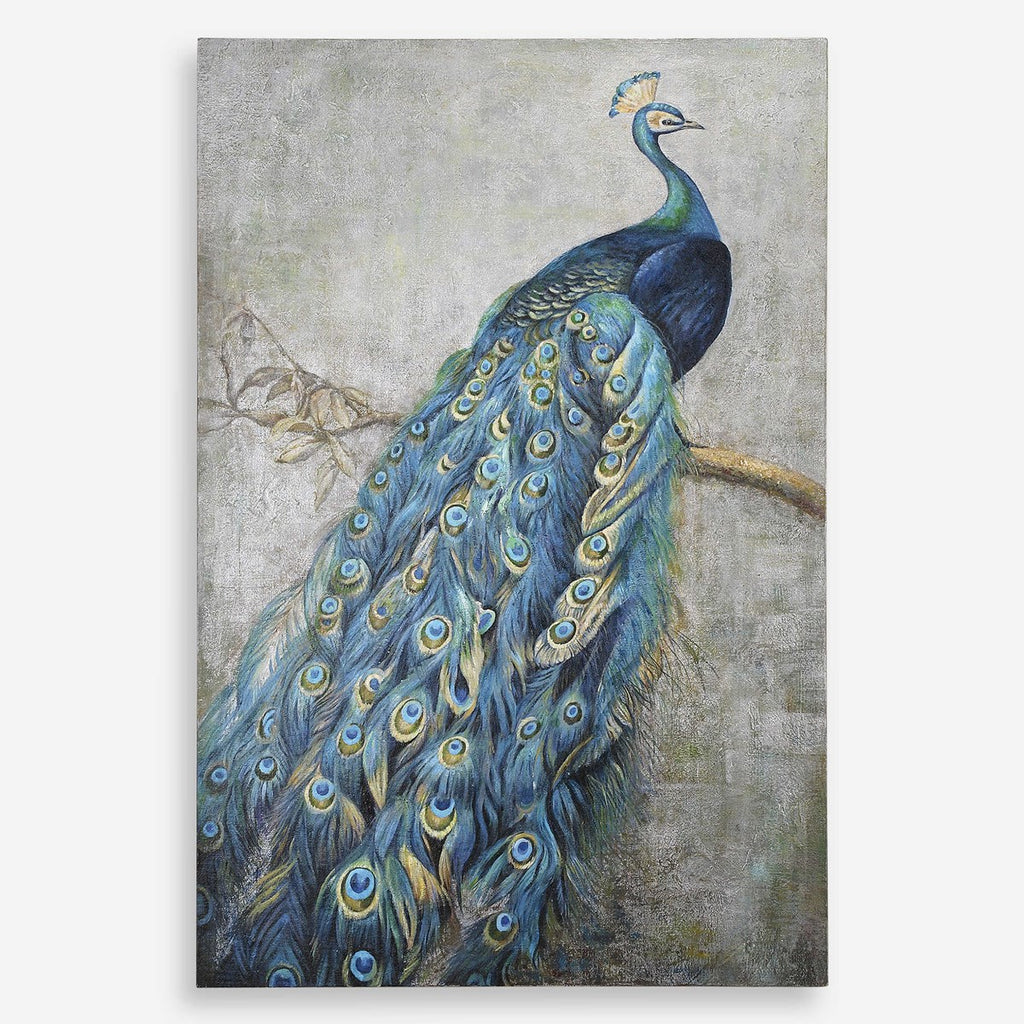 Proud Papa Hand Painted Art - Bombay Mercantile
