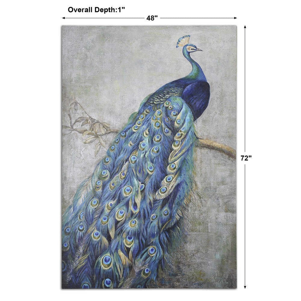 Proud Papa Hand Painted Art - Bombay Mercantile