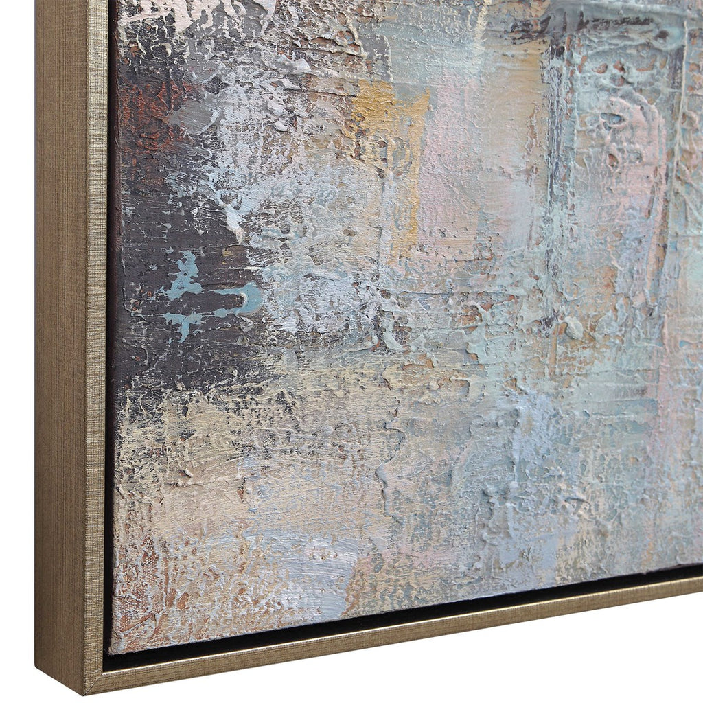 Morning Sunrise Hand Painted Canvas - Bombay Mercantile