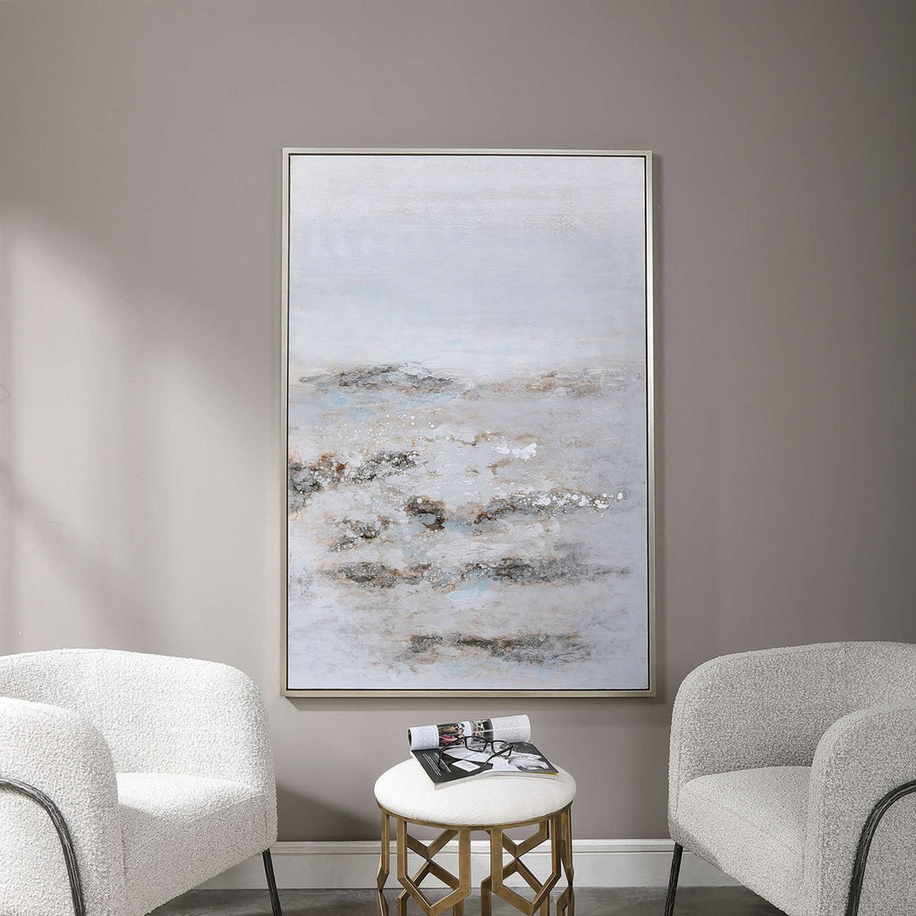 Open Plain Abstract Art - Bombay Mercantile