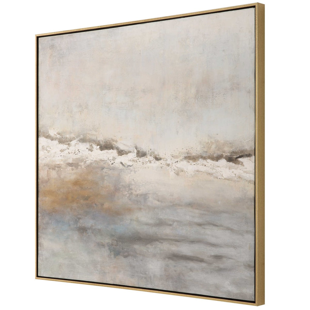 Storm Clouds Abstract Hand Painted Art - Bombay Mercantile