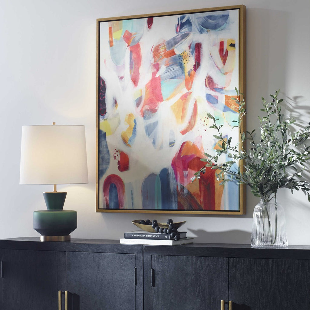 Reawaken Framed Abstract Art - Bombay Mercantile