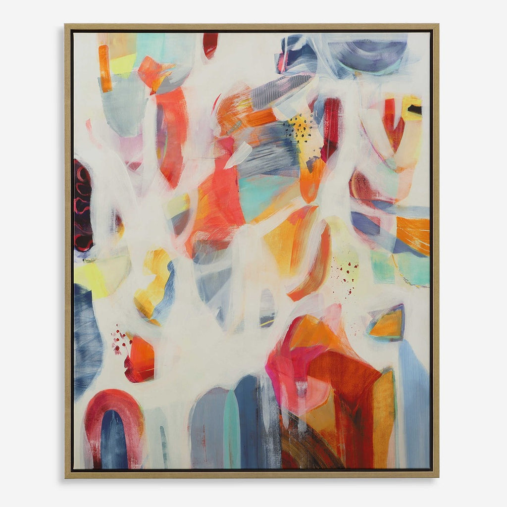 Reawaken Framed Abstract Art - Bombay Mercantile