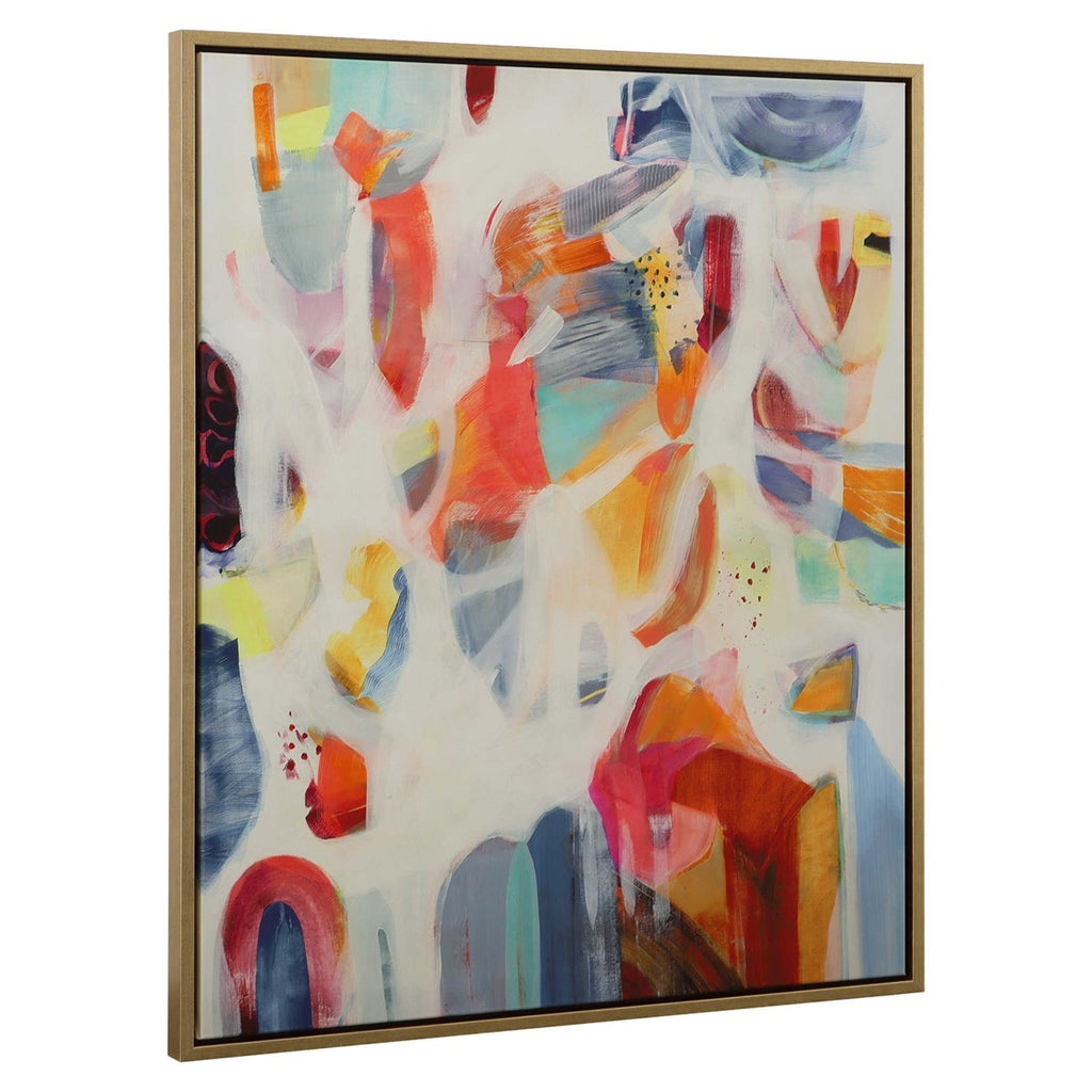 Reawaken Framed Abstract Art - Bombay Mercantile