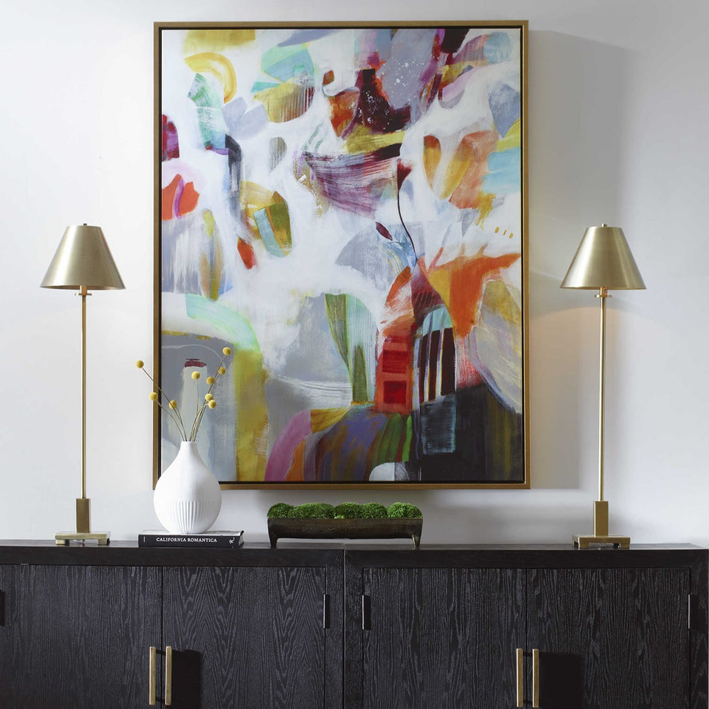 Renewal Framed Abstract Art - Bombay Mercantile