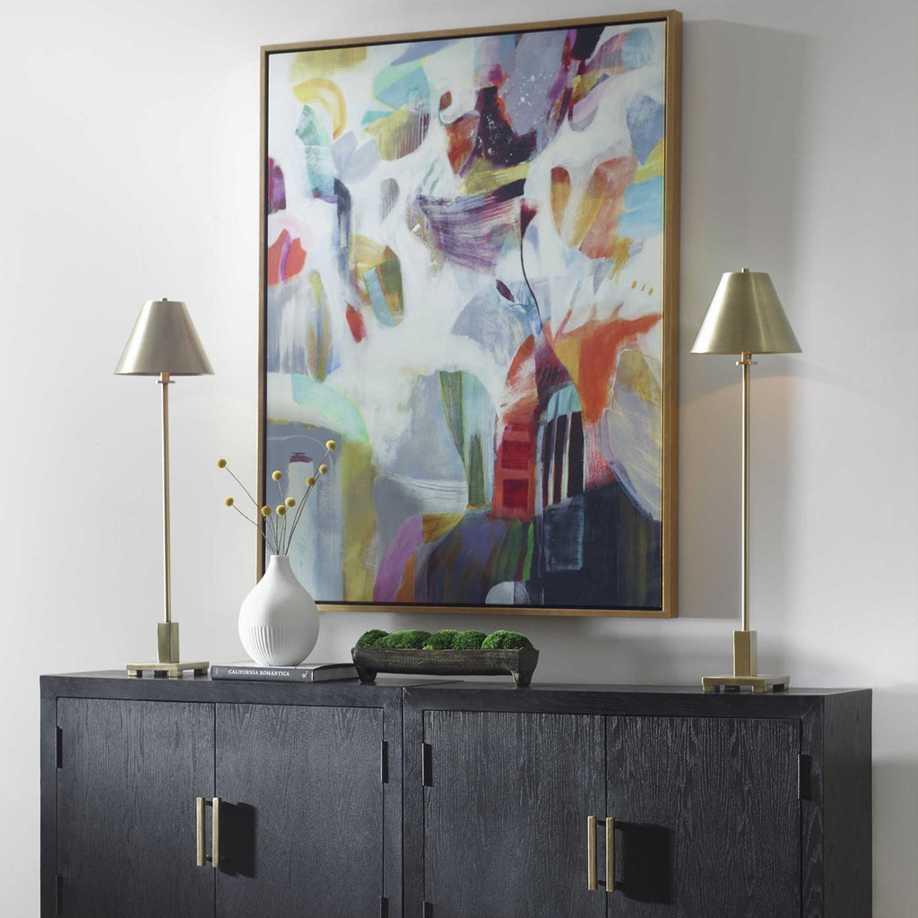 Renewal Framed Abstract Art - Bombay Mercantile