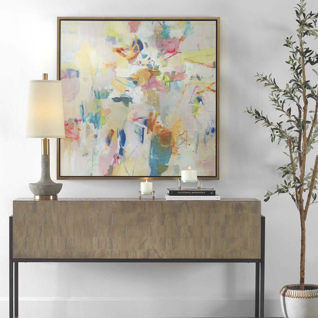 Party Time Framed Abstract Art - Bombay Mercantile
