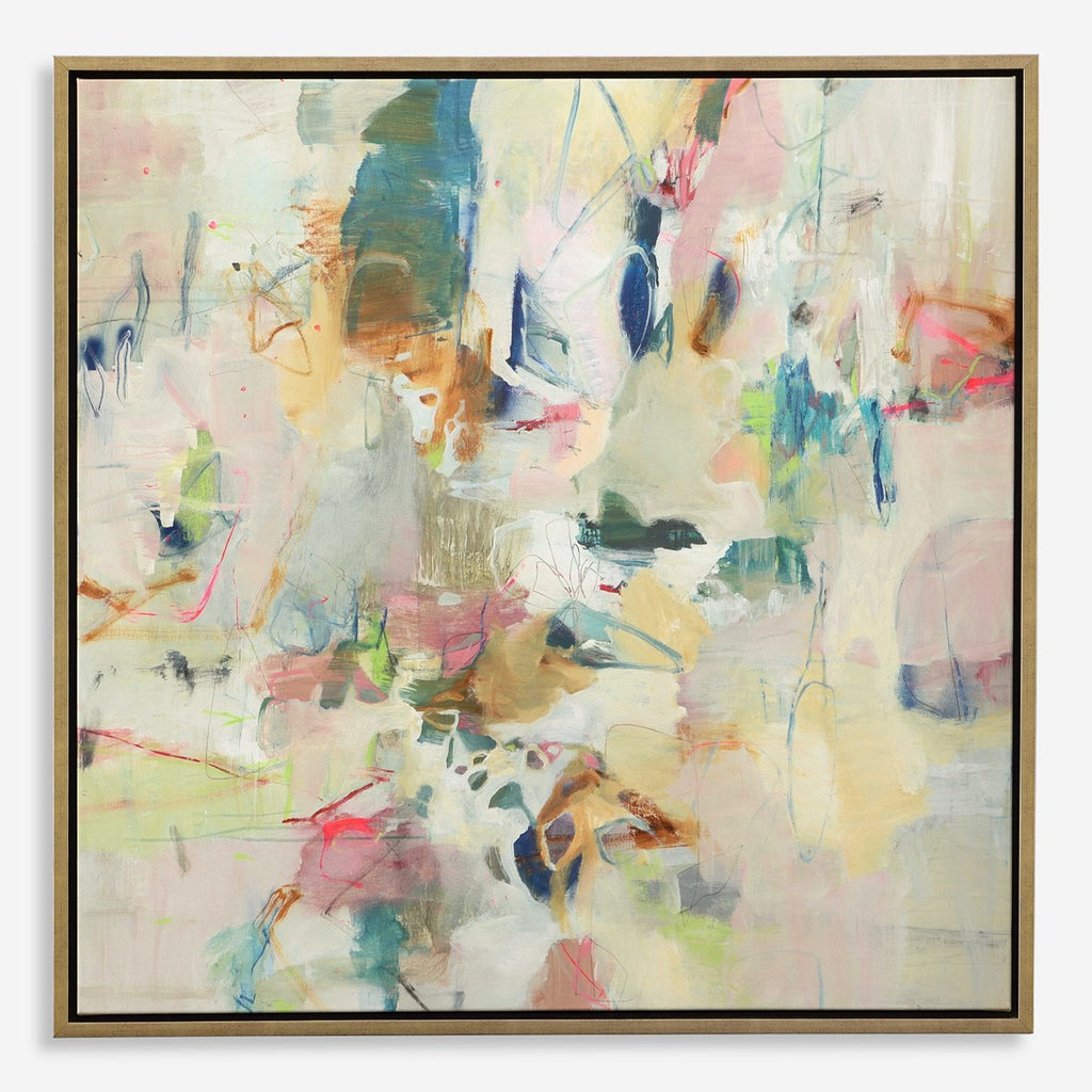 Party Time Framed Abstract Art - Bombay Mercantile
