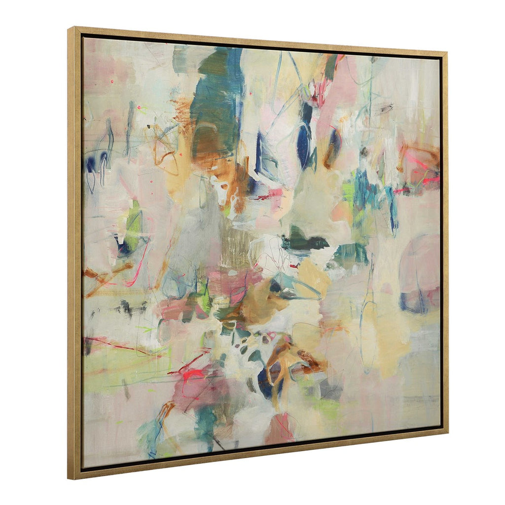 Party Time Framed Abstract Art - Bombay Mercantile
