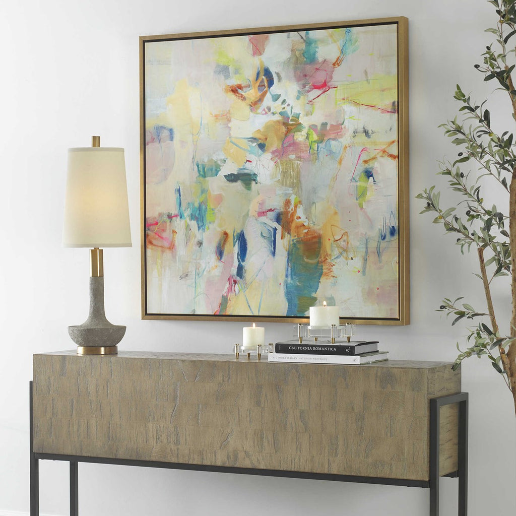 Party Time Framed Abstract Art - Bombay Mercantile
