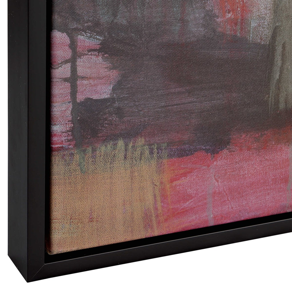 Geranium And Ginger Abstract Art - Bombay Mercantile