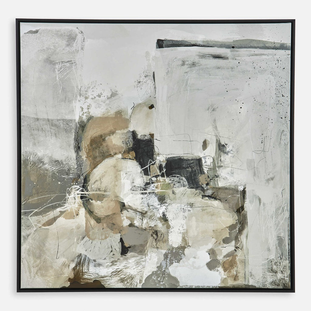 Solace I Abstract Art On Canvas - Bombay Mercantile