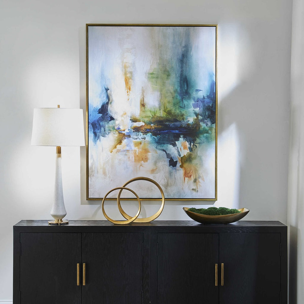Excursion Framed Abstract Art - Bombay Mercantile