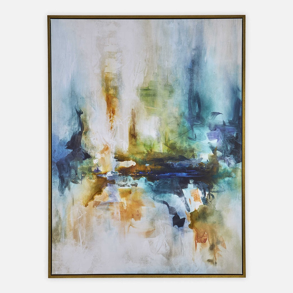 Excursion Framed Abstract Art - Bombay Mercantile
