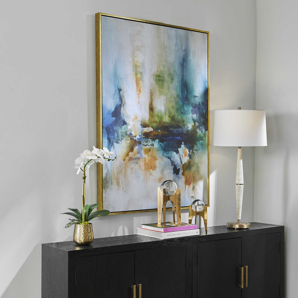 Excursion Framed Abstract Art - Bombay Mercantile
