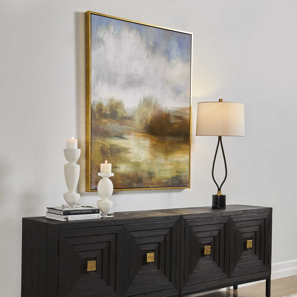 John's Field Framed Landscape Art - Bombay Mercantile