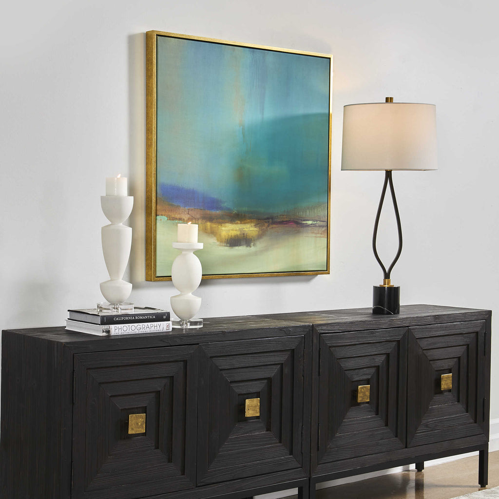 Bowery Framed Canvas Art - Bombay Mercantile